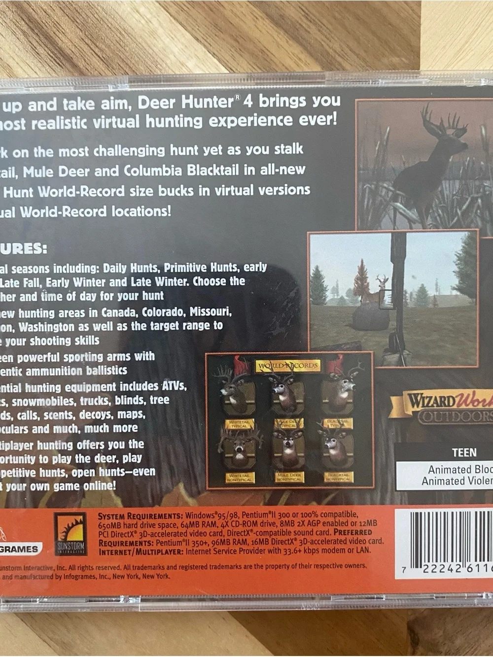 Deer Hunter 4 PC Game - Orange Cover